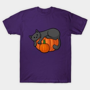 Pumpkin Cat T-Shirt